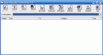 Spam Defender Professional screenshot