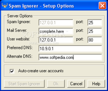 Spam Ignorer Corporate Edition screenshot