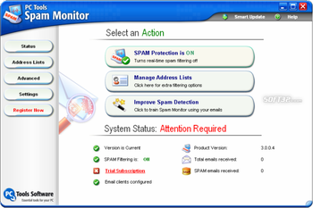 Spam Monitor screenshot 2