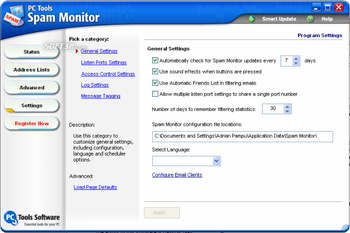Spam Monitor screenshot 5