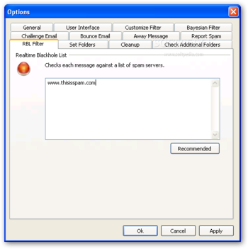 SpamBully for Outlook Express / Windows Mail screenshot 10