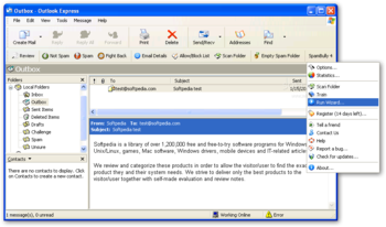 SpamBully for Outlook Express / Windows Mail screenshot 2