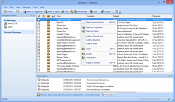 Spamcc Pro screenshot