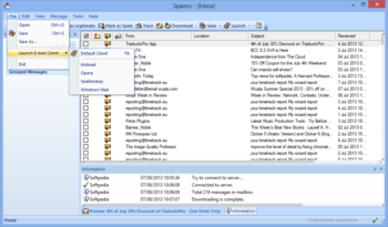 Spamcc Pro screenshot 2