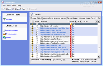 SpamEater Pro screenshot