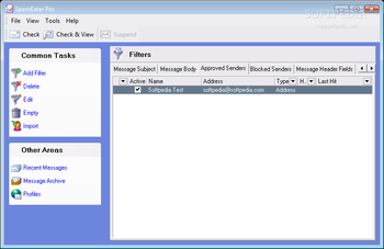 SpamEater Pro screenshot 2