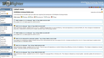 SPAMfighter Exchange Module screenshot 5