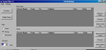 SpamFilter screenshot