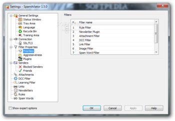 Spamihilator Portable screenshot 10