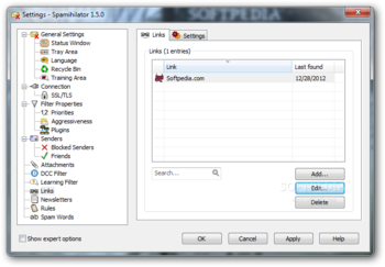 Spamihilator Portable screenshot 16