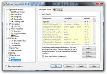 Spamihilator Portable screenshot 18