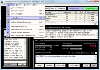 SpamItBack! screenshot 2