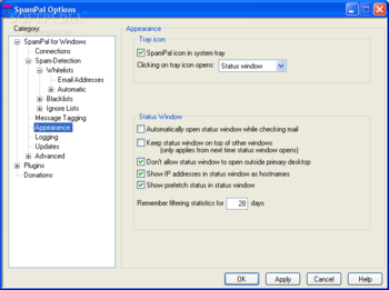 SpamPal screenshot 2