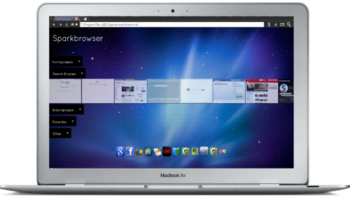 Spark Browser screenshot