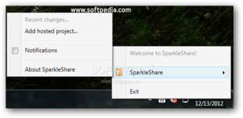 SparkleShare screenshot