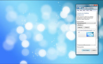 Sparkling Bokeh Sky screenshot