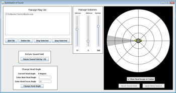 Spatialization of Sound screenshot