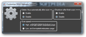 SPAV Malware Scanner screenshot 2