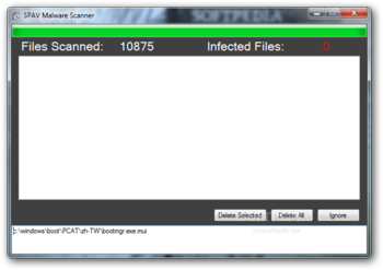 SPAV Malware Scanner screenshot 3