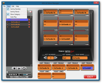 SPD-SX Wave Manager screenshot 2