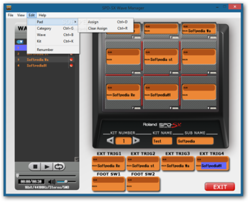 SPD-SX Wave Manager screenshot 3