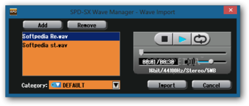 SPD-SX Wave Manager screenshot 7