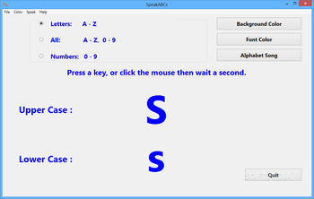 SpeakABCs screenshot