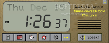 Speaking Clock Deluxe screenshot