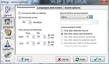 Speaking Clock Deluxe screenshot 8