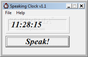 Speaking Clock screenshot