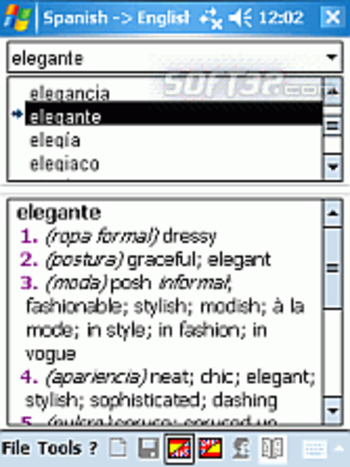 Special Dictionaries English <-> German PPC screenshot 2