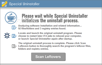 Special Uninstaller screenshot 2