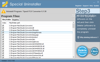 Special Uninstaller screenshot 3