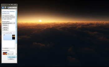Spectral screenshot