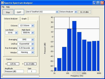 Spectro Spectrum Analyzer screenshot 3