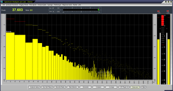Spectrum Analyzer pro Lab screenshot