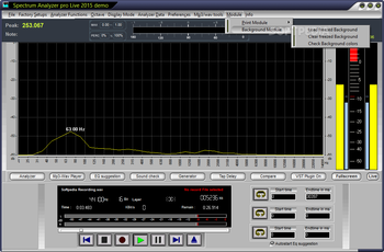 Spectrum Analyzer pro Live screenshot 11