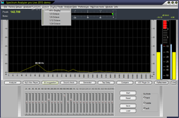 Spectrum Analyzer pro Live screenshot 4