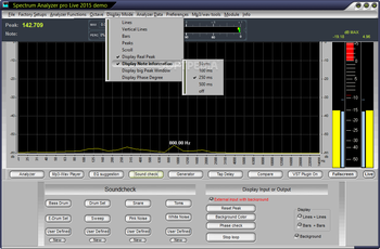 Spectrum Analyzer pro Live screenshot 5