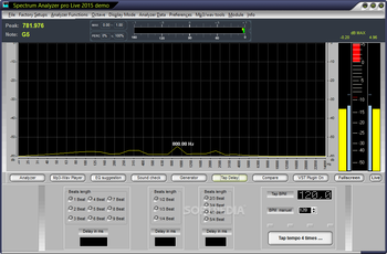 Spectrum Analyzer pro Live screenshot 7