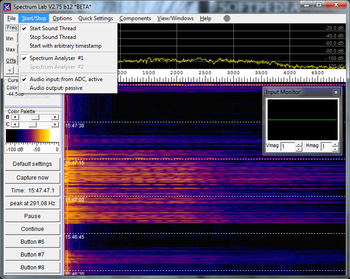 Spectrum Lab screenshot 3