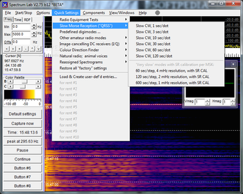 Spectrum Lab screenshot 5