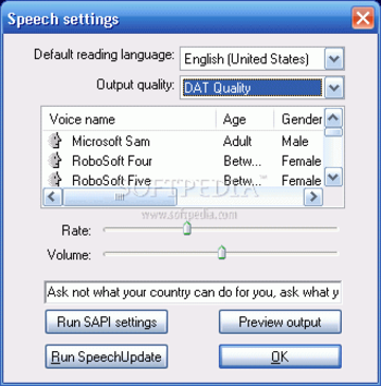 SpeechExpert screenshot