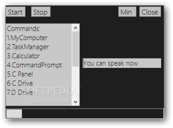 SpeechRecognition screenshot