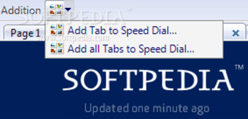 Speed Dial Maxthon Plugin screenshot