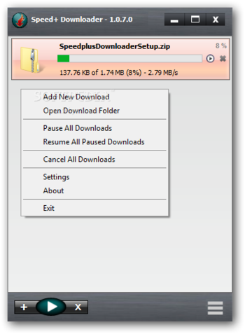 Speed+ Downloader screenshot 2