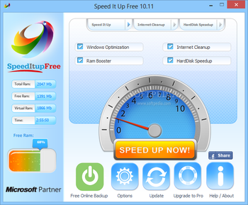 Speed It Up Free screenshot