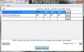 Speed Monitor screenshot
