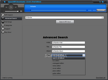 Speed MP3 Downloader screenshot 2