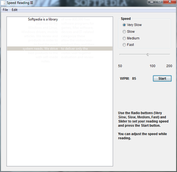Speed Reading III screenshot